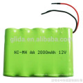 NiMH AA 2000mAh 12V Akku